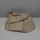 Nobildonna 3 ft Bean Bag Chair Cover (No Filler) 35"43" Large Stuffed Animal Storage Bean Bag Washable Big Beanbag Chair Cover Premium Corduroy Bean Bag Cover for Adults,Kids,Khaki Gray 300L (Large(Cover Only))