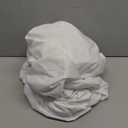 Body Linen Massage Table Cover - Reusable Barrier with Wipe Clean Surface. Waterproof PUL Material, Machine Washable. Protects Massage Table, Warmer and Pad (1 Count (Pack of 1), White)