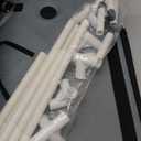 Outdoor Cat House Elevated,Insulated Feral Cat House Outdoor for Winter, Waterproof Cat Bed with Cozy Cushion (Grey, Large)