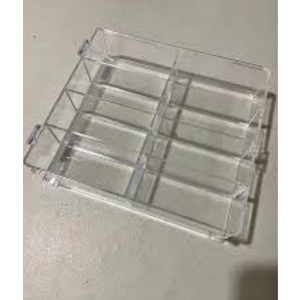 Jewelry Storage, Clear, 6.5 x 7.5, 3 Pcs