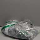 Grey Long Shower Curtain and Liner Set - 230GSM Waffle Weave Textured Heavy Duty,Hotel Luxury Weighted Bath Curtain,71W x 86H