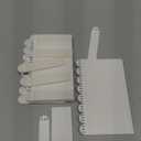 Large Picture Hanging Strips, 48-Pairs(96 Strips) Wall Hangers Without Nails, Water Resistant, Removable Damage Free Poster Hanging Strips, White Wall Sticky for Hanging