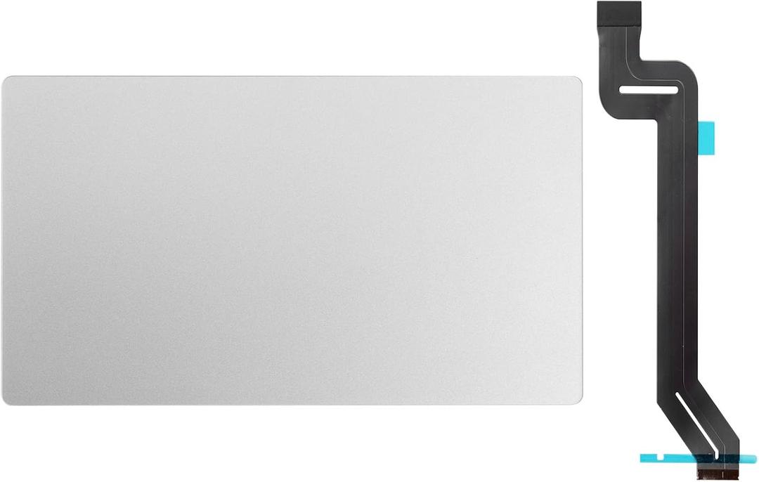 HAWSON A1707 Trackpad Replacement for MacBook Pro Retina 15" A1707 Trackpad Touchpad with Flex Cable 2016-2017 821-00665-A (Silver)