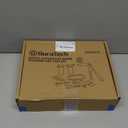 DURATECH 2 in 1 Brake Bleeder Kit, Brake Fluid Bleeder Kit with Metal Handheld Vacuum Pump, Ideal for Automotive, Organized in Portable Case