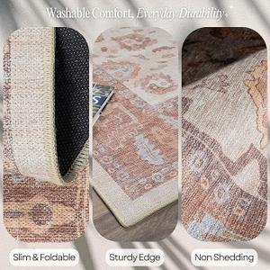 Washable Rug 38x94Inc