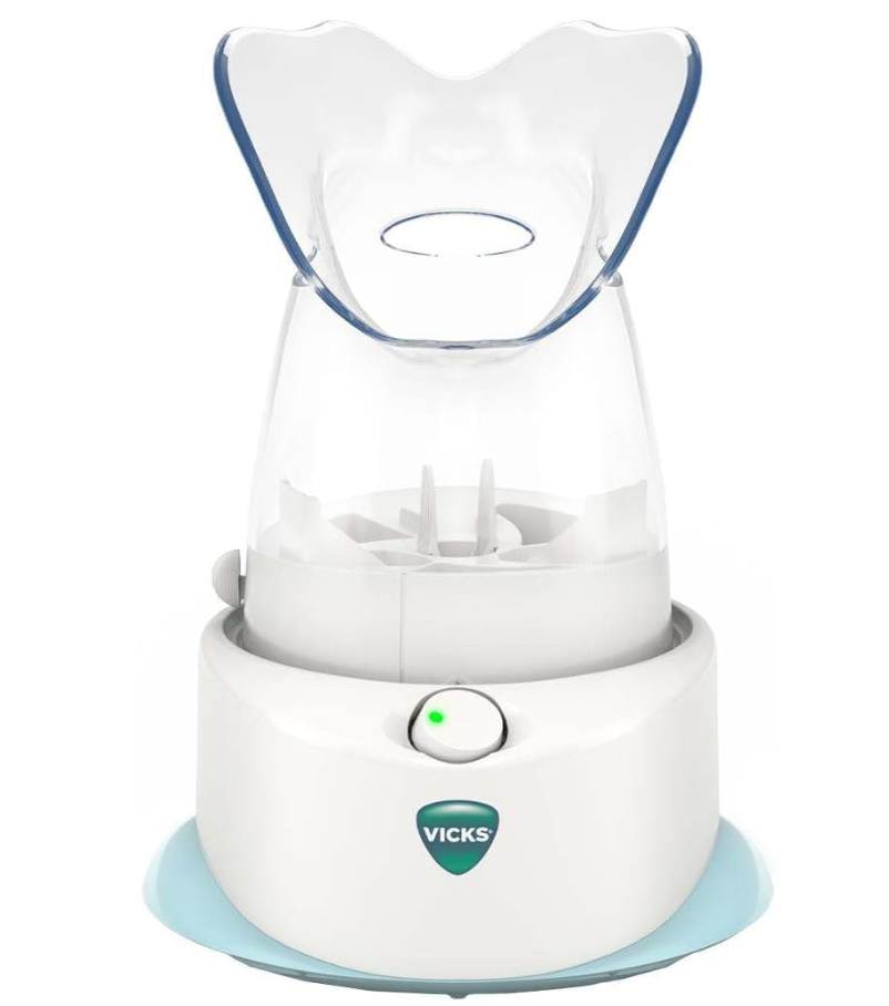 Vicks Personal Steam Inhaler for Targeted, Natural Steam Relief for Allergies, Congestion, Cough & Colds, and Sinus Irritation, Use with VapoPads  1 Included