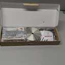 Mintime Modern Frameless DIY Wall Clock Large 3D Wall Watch Mirror Numbers for Home Office Decorations (Silver)