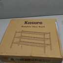 Kitsure Bamboo Wooden Shoe Rack for Closet - Stackable Shoe Organizer with Modular Structure, Space-Saving Shoe Shelf for Entryway, Living Room, Bedroom, 26.8" x 11" x 18.9", Natural (26.8"Wide - 3 Tiers, Nature)