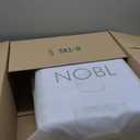 Nobl Travel Carry On Luggage, Noble Zipperless Aluminum Frame PC Hard Shell Suitcase, 20.8"x15"x8.7" Airline Approved, 360 Spinner Wheels, TSA Locks, USB Charging Port, Cup & Phone Holder - Lavender