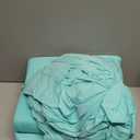 Intelligent Design ID20-695Cotton Blend Jersey Knit Wrinkle Resistant, Soft Sheets with 14" Deep Pocket All Season, Cozy Bedding-Set, Matching Pillow Case, Twin, 3 Piece , Aqua
