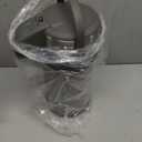 OJOJ 4L/133OZ Thermal Coffee Carafe with Pump, Thermal Beverage Dispenser, Coffee Airpot Stainless Steel Coffee Carafe for Hot Drinks Silver (4000 ml)