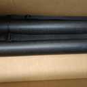 CalPalmy 2-Pack Extendable Poster Tubes Expand from 24.5” to 40” with Shoulder Strap | Carry Documents, Blueprints, Drawings and Art | Black Portable Durable Round Storage Cases with Lids and Labels, large
