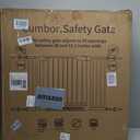 Cumbor 30-51.5 in Extra Wide Baby Gate for Stairs, Dog Gate, Cool Gray