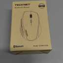 TECKNET Bluetooth Mouse, 4800 DPI Wireless Mouse, 2-Year Battery 6 Adjustable DPI, 6 Buttons Compatible with Laptop/Windows/Computer - Black