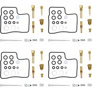 4-Pack Carburetor Repair Kit Carb Rebuild Kits Replacement for Honda VF700C Magna 700 VF700S VF700F VF750C VF750F VF750S VFR750F