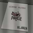 Coffee Filters #4Cone Coffee Filter 8-12 Cup200 Unbleached Natural Coffee Filters