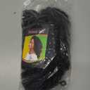 HUA Kinky Curly Half Wig for Black Women 180% Density 3 In 1 Seamless Flip Over Burmese Curly Half Wigs Protein Synthetic Hair Boast A Human Hair Like Touch 18 Inch Wear and Go Glue less Wigs Daily Use