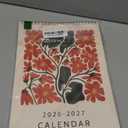 2026 Wall Calendar Art Floral, Aesthetic 18 Months Wall Calendar from January 2026 - June 2027, Unique Modern Hanging Monthly Calendar for Home Office Decor, 8.2" x 23" Open