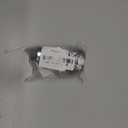 Angle Simple Kitchen Sink Sprayer Replacement, Male Thread Type G 1/2 or 13/16 Inch, NSF/ANSI/CAN 61 & 372 Testing, Faucet Head Attachment, Stream and Spray Mode, Brushed Nickel