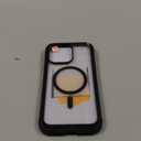 Miracase Glass Series Designed for iPhone 14 Pro Max Case 6.7 Inch, Upgrade Full-Body Magnetic Case with Built-in 9H Tempered Glass Screen Protector, with Camera Lens Protector, Magnetic Classic Black