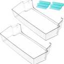 W11239961 W10900538 Refrigerator Door Bin Shelf Compatible for Whirl-Pool Refrigerators by Fetechmate Replace 4591452 W10900538 AP6333410 PS12578777 2-Pack