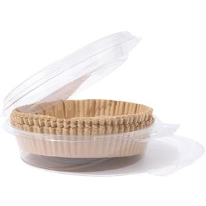 60 Pack Air Fryer Disposable Paper Liners 60 Pcs, Non-Stick Air Fryer Parchment Paper Baking Accessories 6.3 To 7.87 In, Frying Pan Non-Stick Air Fryer Liners Square Oil Proof (Roundness,6.3*1.77in)