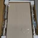 AX Waber Dual Monitor Riser - Adjustable Length & Angle, Wooden Stand for 2 Monitors with Storage