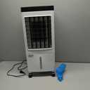 Swamp Cooler, Evaporative Air Cooler with Enlarge Water Tank,Swamp Cooler Air Conditioner with Timer,3 Speeds,80 Oscillation,20H Air Cooler for Room Office Kitchen Bedroom Garage(Include 6 Ice Packs) (White)