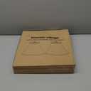 White Lamp Shades Set of 2, Bell Lamp Shades 6"Top x 13"Bottom x 10"High, Medium Shade Replacement Fabric Natural Linen Hand Crafted(Spider Fitter), Harp Holders Included, Easy Assembly Required