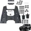 Spare Tire Hinge Reinforcement Kit Aluminum Alloy Replacement for 2018 2019 Wrangler JL 82215356AB
