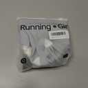 RUNNING GIRL Sports Bras for Women, Medium-High Impact Running Strappy Sports Bra with Removable Pads (Gray, XL)