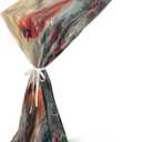 Christmas Cardinal Bird Chiffon Table Runner 27x120 Inches, Soft Sheer Dining Table Runners for Rustic Wedding Bridal Shower Tabletop Decoration