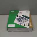 Juegoal 20" Portable Chess & Checkers Set, 2 in 1 Travel Board Games for Kids and Adults, Folding Roll up Chess Game Sets, Extra 26 Checker Pieces, Tournament Thick Mousepad Mat with Storage Bag