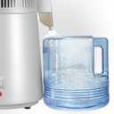 1 Gallon 4L Distilled Water Container, Replacement Distilled Water Jug for Countertop Water Distiller Machine, Home Beauty Plastic Carafe Bottle(1,Blue)