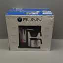 BUNN 55200 CSB3T Speed Brew Platinum Thermal Coffee Maker Stainless Steel, 10-Cup, Black