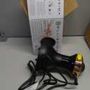 Bellissima Diffon Ceramic Diffuser Hair Dryer for Curly Hair - 2-in-1 Blow Dryer with Diffuser - Reduces Frizz, Defines Curls, Volumizes - Lightweight, Compact, Easy Hold Handle