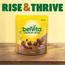 belVita Bite Size Snacks, Chocolate Crunchy Bites, 6-5 oz Bags, BBD: 08/14/26