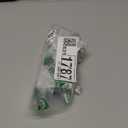 BTArtbox French Tip Press On Nails, Almond, Supremely Fit, Natural, Reusable Short Glue/Stick On Nails for Women Gift in 16 Sizes, Black French, 32 Fake Nails Kit