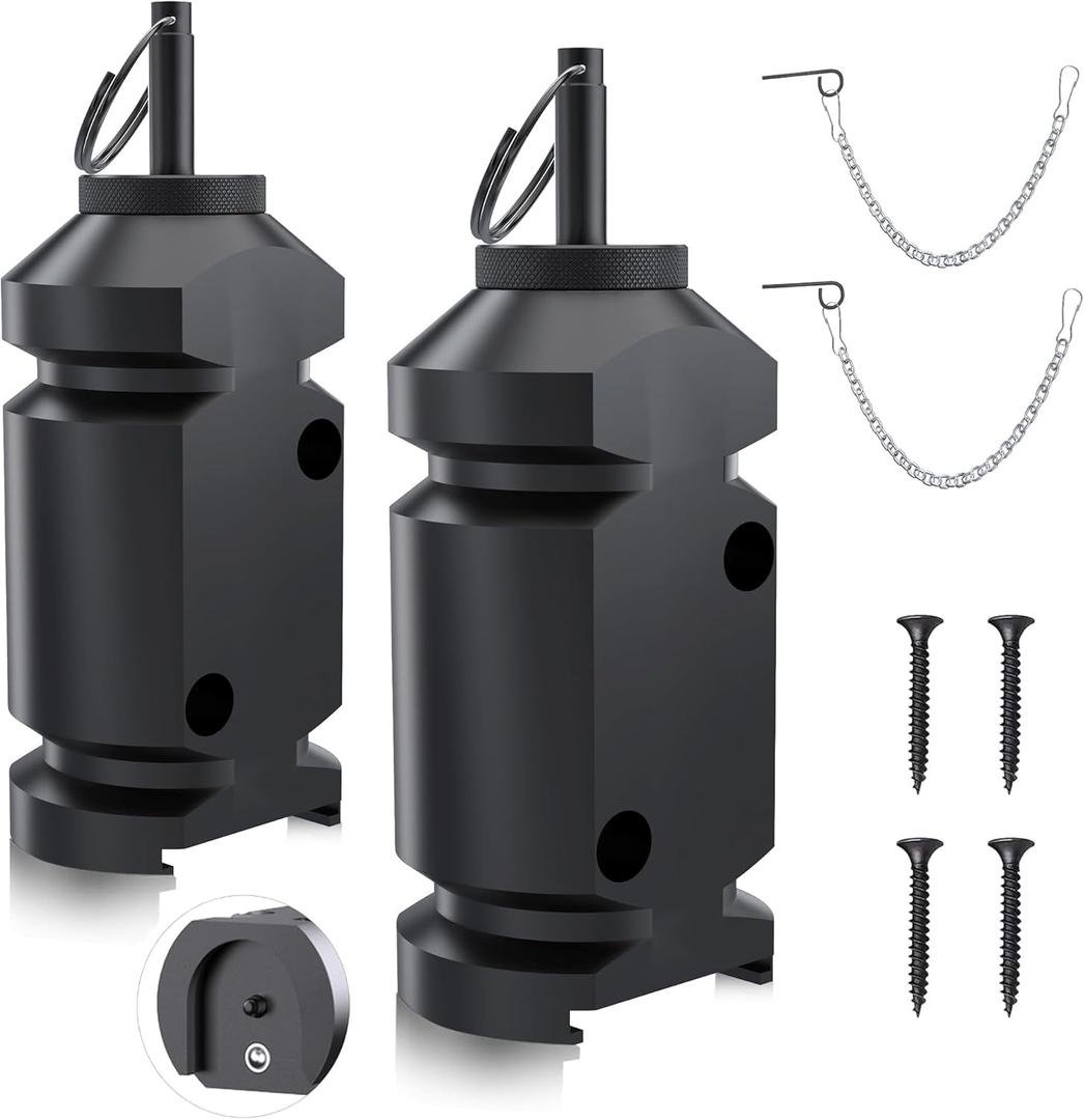 Perimeter Trip Alarm, 12 Gauge Trip Alarm, Camping Trip Wire Alarm Device with Screw and Extension Chains, Early Warning System for Camping and Outdoor Safety/ Bear Deterrent(Suitable Multiple Models)