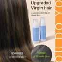 DOORES Tape in Hair Extensions Human Hair for Fine Thin, Add Volume, Length