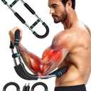 Twister Arm Trainer  Adjustable Forearm, Chest & Arm Strengthener, Portable Home Gym Workout Equipment for Men, Women & Seniors, Upper Body Fitness & Exercise Equipment