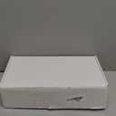 Midanya Bathroom Faucets 1 Hole, Single Handle Stainless Steel Bathroom Sink Faucet, Modern Vanity Faucets with Deck Plate,Water Supply Hoses and Pop Up Drain,Brushed Nickel