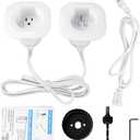 in-Wall Cable Management Kit - Includes Power & Low Voltage Cable Management - Hide TV Wires When Mounting A TV - Includes Hole Saw Drill Attachment for Easy Install