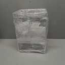 Double-sided Clear Acrylic Tube Rack with 8 Compartment and 4 Pull out Trays Tube Holder Wall-mounted and Lab Organizer Countertop Stand for Storage (111.7 x 10.6 x 6.3 In)