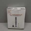 KOIOS Immersion Blender, 1000W Anti-scratch 3-in-1 Hand Blender, Upgraded 12 Speed Stainless Steel Blade Stick Blenders with Turbo Mode, Whisk and Milk Frother, Non-BPA (Silver)