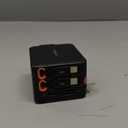 4-in-1 Retractable GaN 45W Wall Charger Plug for iPhone 17, Travel Essentials Brick Multiport Dual 31.5" Cables (USB C+Lightning) Adapter Fast Charging Block for iPhone 17/16/15/14/13/12,MacBook Neo