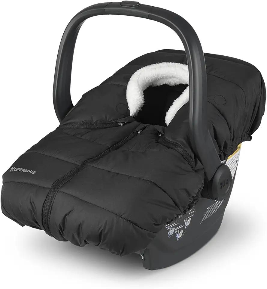 UPPAbaby CozyGanoosh for Aria and Mesa Infant Car Seat Carriers/Ultra-Plush, Weather-Proof/Charcoal