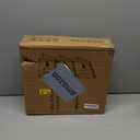 OYEAL Hanging Wall File Organizer Metal Wall File Holder 3 Pockets Mail Organizer Wall Mounted with Hooks for Office Home, Black