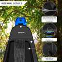 AKOZLIN Portable Pop Up Shower Tent Instant Privacy Dressing Changing Tent Outdoor Shower Room Camp Toilet Tent, 6.2ft-high-47.2"width