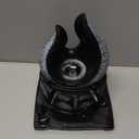 Tabletop Water Fountains Indoor, 3 Gears Desktop Fountain with Led Rolling Ball, Table Top Small Water Feature Interior Zen Relaxation Decor for Home Bedroom Living Room Office Apartment 5.2"L x 4.8"W x 7.3"H